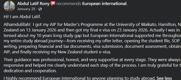 Student Review